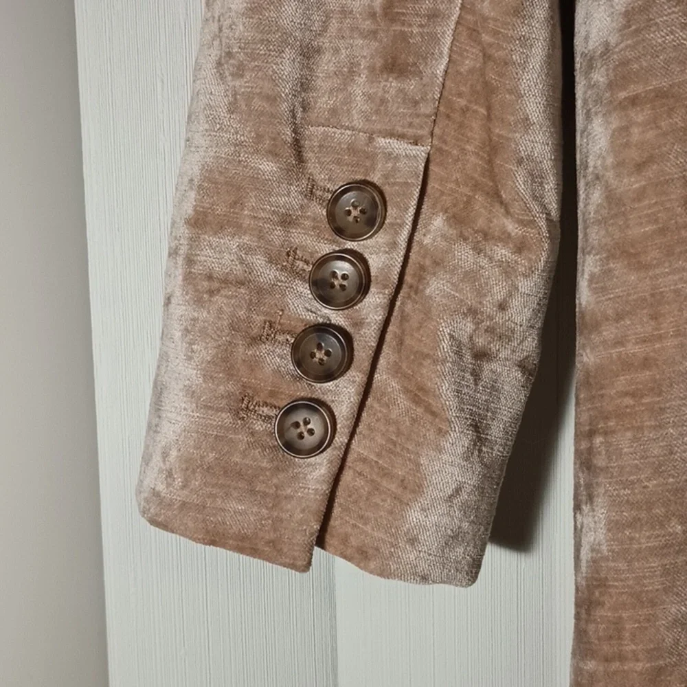 Free People Uptown Girl Velvet Blazer (Large) - Picture 8 of 11